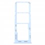 עבור Samsung Galaxy A13 SM-A135 מגש כרטיס SIM מקורי + מגש כרטיס SIM + מגש כרטיס מיקרו SD (כחול)