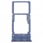 עבור Samsung Galaxy M53 SM-M536B מגש כרטיס SIM מקורי + מגש כרטיס מיקרו SD (כחול)