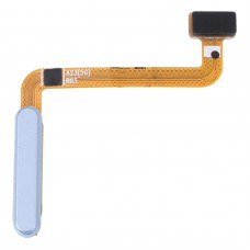 עבור Samsung Galaxy A23 5G SM-A236B חיישן טביעות אצבע מקורי טביעות כבל (כחול)