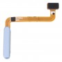 עבור Samsung Galaxy A23 5G SM-A236B חיישן טביעות אצבע מקורי טביעות כבל (כחול)