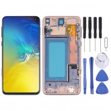 מסך LCD TFT עבור Samsung Galaxy S10E SM-G970 Digitizer הרכבה מלאה עם מסגרת
