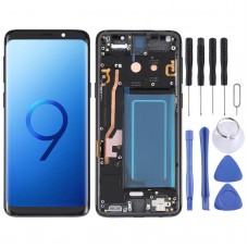 מסך LCD של OLED עבור Samsung Galaxy S9 SM-G960 Digitizer הרכבה מלאה עם מסגרת