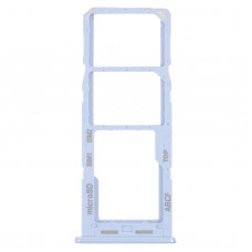 עבור Samsung Galaxy A23 5G SM-A236B מגש כרטיס SIM מקורי + מגש כרטיס SIM + מגש קלף מיקרו SD (כחול)