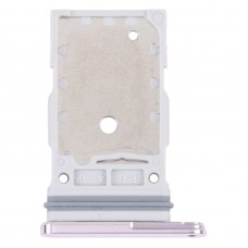 עבור Samsung Galaxy S23 Ultra SM-S918B מגש כרטיס SIM מקורי + מגש כרטיס SIM (ורוד)