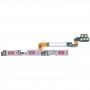 עבור Samsung Galaxy S23+ SM-S916B לחצן הפעלה מקורי וכפתור עוצמת עוצם כבל גמיש