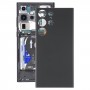 עבור Samsung Galaxy S23 Ultra 5G SM-S918B כיסוי גב סוללה של סוללות OEM (שחור)