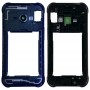 עבור Galaxy J1 ACE - J110M - J110F - J110G - J110L צלחת לוחית מסגרת אמצעית (כחול)