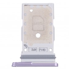 עבור Samsung Galaxy S21 Fe 5G SM-G990B מגש כרטיס SIM מקורי + מגש כרטיס SIM (סגול)