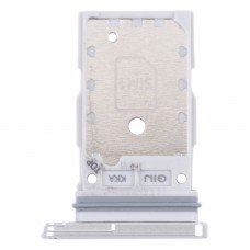 עבור Samsung Galaxy S21 Fe 5G SM-G990B מגש כרטיס SIM מקורי + מגש כרטיס SIM (לבן)