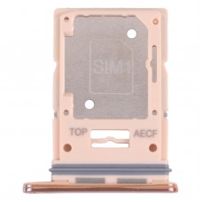 עבור Samsung Galaxy A53 5G SM-A536B מגש כרטיס SIM מקורי + מגש כרטיס SIM - מגש כרטיס SD (זהב)