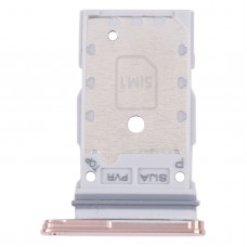 עבור Samsung Galaxy S22 + 5G - S22 5G - SM-S906B SM-S901B מגש כרטיס SIM מקורי + מגש כרטיס SIM (זהב)