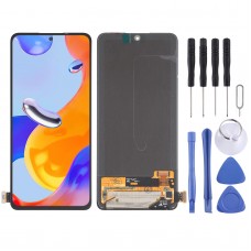 מסך LCD מקורי Super AMOLED מסך LCD והרכבה מלאה של Digitizer עבור Xiaomi Redmi הערה 11 Pro 4G - Redmi הערה 11 Pro 5G - Redmi הערה 11 Pro+ 5G (הודו) - Redmi הערה 11e Pro 5G - Redmi הערה 11 Pro+ 5G