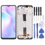מסך LCD מקורי והרכבה מלאה של Digitizer עם מסגרת ל- Xiaomi Redmi 9a - Redmi 9C - Redmi 9C NFC - Redmi 9AT - Redmi 9I - Redmi 9 Active - Poco C31 - Redmi 10A (שחור)