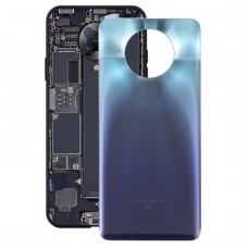 כיסוי אחורי סוללת זכוכית ל- Xiaomi Redmi הערה 9 Pro 5G-Mi 10t Lite 5G (כחול)