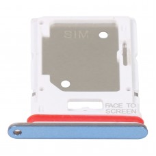 מגש כרטיס SIM + מגש כרטיס מיקרו SD עבור Xiaomi Redmi הערה 11 Pro 4G-Redmi הערה 11 Pro 5G-Redmi הערה 11e Pro-Redmi הערה 11 Pro + 5G הודו-Poco x4 Pro 5G (כחול)