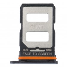 עבור Xiaomi Redmi K50 Ultra - 12T - 12T Pro מגש כרטיס SIM + מגש כרטיס SIM (שחור)
