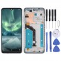 מסך LCD מקורי ל- Nokia 7.2 - 6.2 Digitizer הרכבה מלאה עם מסגרת (כסף)