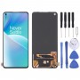 מסך LCD של AMOLED עבור OnePlus NORD 2T CPH2399 CPH2401 עם הרכבה מלאה של Digitizer (שחור)