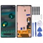 מסך LCD מקורי עבור Google Pixel 6A GX7AS GB62Z G1AZG Digitizer הרכבה מלאה עם מסגרת (שחור)
