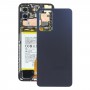עבור Oppo Reno7 5G כיסוי סוללות סוללות סין סולין (שחור)
