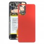 לכיסוי האחורי של סוללת זכוכית סין של Oppo Reno7 5G (אדום)