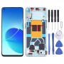 מסך LCD מקורי עבור OPPO RENO6 5G PEQM00 CPH2251 דיגיטייזר מכלול מלא עם מסגרת (ירוק)