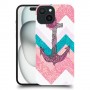 גיאומטריה של עוגן כיסוי מגן סליקון מעוצב ל Apple iPhone 15 סקרין מובייל
