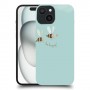 דבורה שמחה כיסוי מגן סליקון מעוצב ל Apple iPhone 15 סקרין מובייל