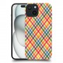 קשת משובצת כיסוי מגן סליקון מעוצב ל Apple iPhone 15 סקרין מובייל