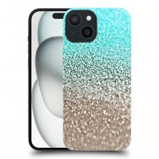 יהלומים בחול כיסוי מגן סליקון מעוצב ל Apple iPhone 15 סקרין מובייל
