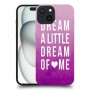 חולם קצת כיסוי מגן סליקון מעוצב ל Apple iPhone 15 סקרין מובייל