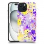 סיגליות זכוכית כיסוי מגן סליקון מעוצב ל Apple iPhone 15 סקרין מובייל