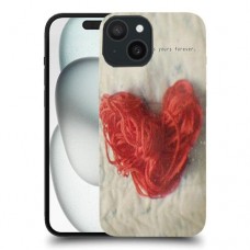 הלב הוא לנצח שלך כיסוי מגן סליקון מעוצב ל Apple iPhone 15 סקרין מובייל