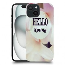 שלום אביב כיסוי מגן סליקון מעוצב ל Apple iPhone 15 סקרין מובייל