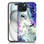 גשם מתכת כיסוי מגן סליקון מעוצב ל Apple iPhone 15 סקרין מובייל