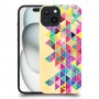 ניאון רומבס כיסוי מגן סליקון מעוצב ל Apple iPhone 15 סקרין מובייל