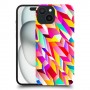פסי ניאון כיסוי מגן סליקון מעוצב ל Apple iPhone 15 סקרין מובייל
