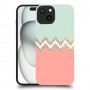 ורוד-ירוק כיסוי מגן סליקון מעוצב ל Apple iPhone 15 סקרין מובייל