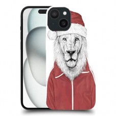 סנטה אריה כיסוי מגן סליקון מעוצב ל Apple iPhone 15 סקרין מובייל