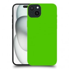 ירוק כיסוי מגן סליקון מעוצב ל Apple iPhone 15 Plus סקרין מובייל