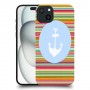 עוגן על פסים כיסוי מגן סליקון מעוצב ל Apple iPhone 15 Plus סקרין מובייל