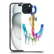 עוגנים בצבע בוכה כיסוי מגן סליקון מעוצב ל Apple iPhone 15 Plus סקרין מובייל