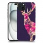 פלנל דיר כיסוי מגן סליקון מעוצב ל Apple iPhone 15 Plus סקרין מובייל