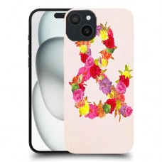 פרח ו כיסוי מגן סליקון מעוצב ל Apple iPhone 15 Plus סקרין מובייל