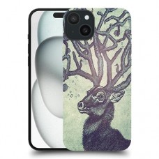 גריי דיר כיסוי מגן סליקון מעוצב ל Apple iPhone 15 Plus סקרין מובייל