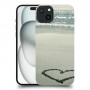 לב על החוף כיסוי מגן סליקון מעוצב ל Apple iPhone 15 Plus סקרין מובייל