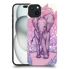 הינק פיל כיסוי מגן סליקון מעוצב ל Apple iPhone 15 Plus סקרין מובייל