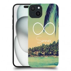 קיץ אינסופי כיסוי מגן סליקון מעוצב ל Apple iPhone 15 Plus סקרין מובייל