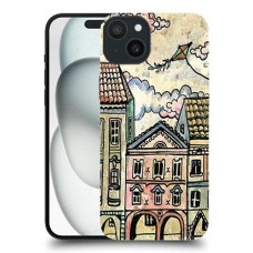 עפיפון בשמיים כיסוי מגן סליקון מעוצב ל Apple iPhone 15 Plus סקרין מובייל