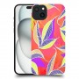 עלים מרופדים כיסוי מגן סליקון מעוצב ל Apple iPhone 15 Plus סקרין מובייל